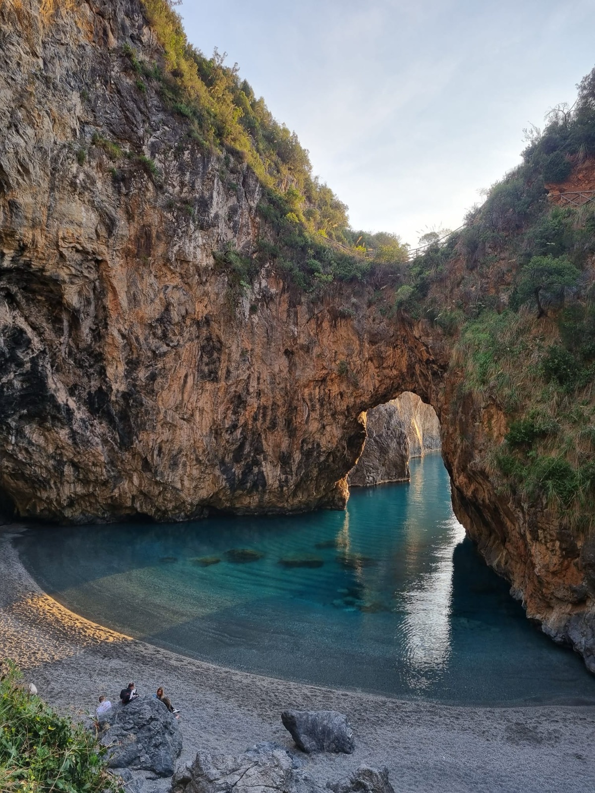 L'Arco Magno con la sua laguna turchese